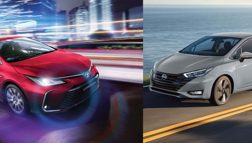 2024 Nissan Sunny vs. Toyota Corolla: